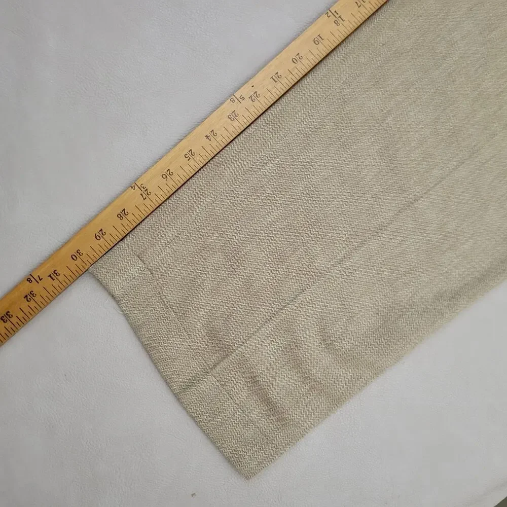 VINTAGE Polo Ralph Lauren Whipcord Trousers Size Cotton Cuffed Pants Size 36x30 - Picture 9 of 13